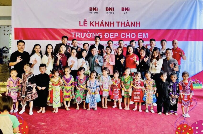  LỄ KHÁNH THÀNH TRƯỜNG ĐẸP CHO EM